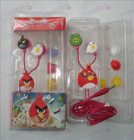 Angry Birds Αξεσουάρ Ακουστικά (Κόκκινο)