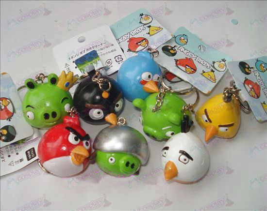 Οκτώ Angry Birds Αξεσουάρ Doll Keychain