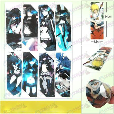 SQ015-Έλλειψη Αξεσουάρ Shooter Ροκ anime μεγάλο Bookmarks (5 έκδοση της τιμής)