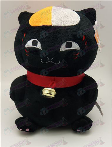 Βιβλίο Natsume των Φίλων Αξεσουάρ κάθονται γάτα βελούδινα (μαύρο) 46 εκατοστά