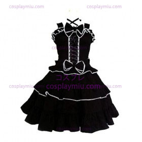 Tailor-made Μαύρο Gothic Κοστούμια Cosplay Lolita