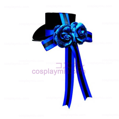 Kuroshitsuji Ciel Phantomhive Black & Μπλε Lolita Cosplay Costum