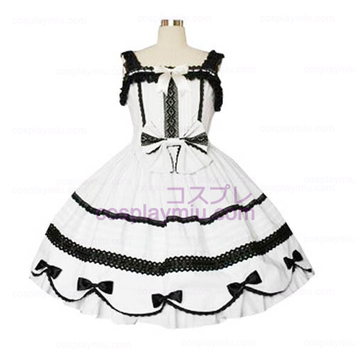 Δαντέλα στολισμένη Gothic Lolita φόρεμα Cosplay
