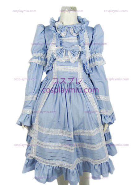 Lolita cosplay κοστούμι (γαλάζιο)