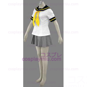 Shin Megami Tensei: Persona 4 Gekkoukan High Summer School Girl Ενιαίος Κοστούμια Cosplay