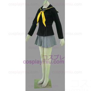 Shin Megami Tensei: Persona 4 Gekkoukan High Winter School Girl Ενιαίος Κοστούμια Cosplay