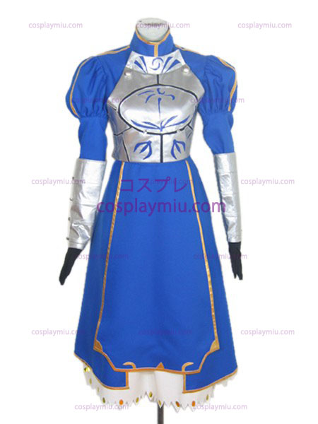 Full Set Of Armor Saber Fate / Stay Κοστούμια Cosplay Night