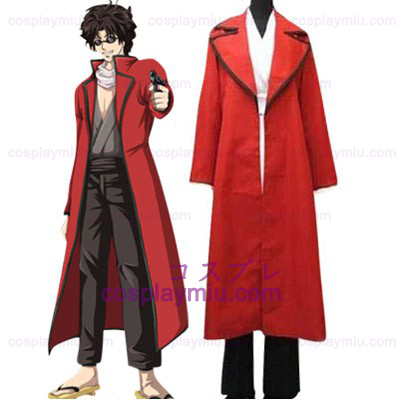 Red Gin Tama Takasugi Κοστούμια Cosplay Shinsuke