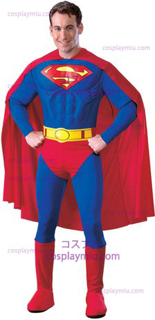 Superman ενηλίκων μυών Dlx Large