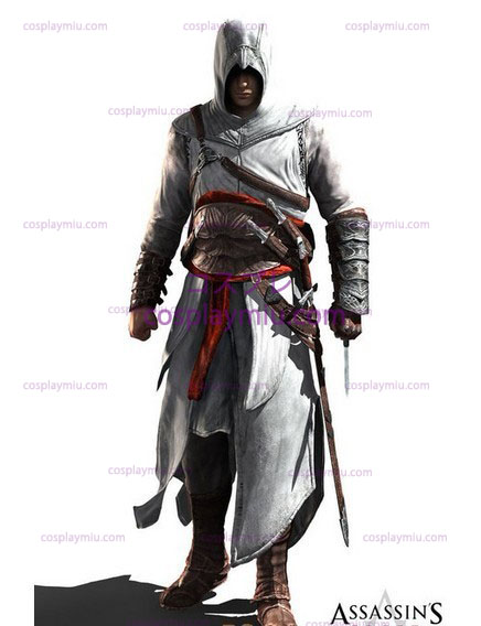 Creed Assassin ΙΙ Ezio Cosplay White Edition