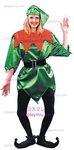Elf κοστούμι, Green W / Bells, 1 S