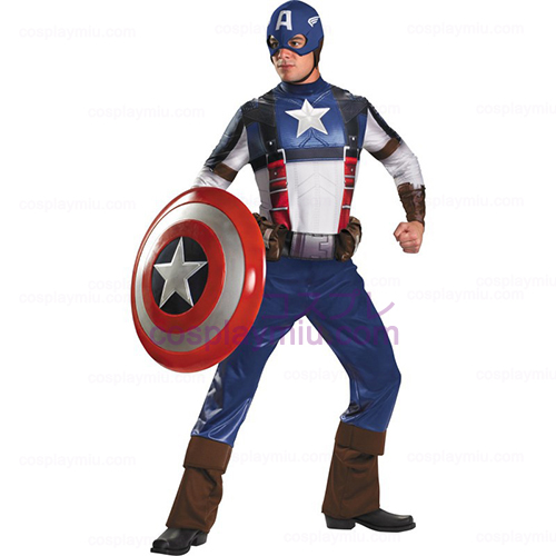 Captain America Movie - Captain America Deluxe Στολή