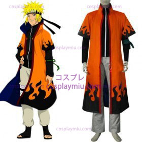 Naruto Uzumaki Naruto 6ο Hokage Cosplay Κοστούμια