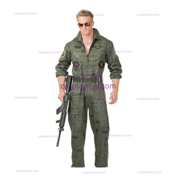 Top Gun Πολεμική Αεροπορία Στρατού Flight κοστούμι κοστούμι αποκριών