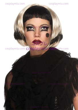 Lady Gaga μαύρο / ξανθιά περούκα