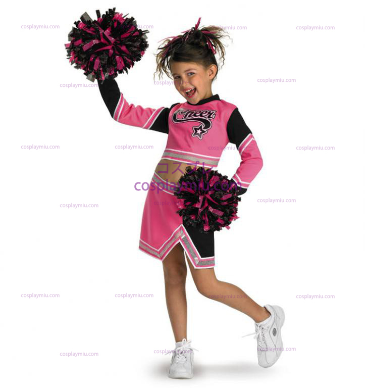 Πηγαίνετε Pink Team! Cheerleader Κοστούμια Child