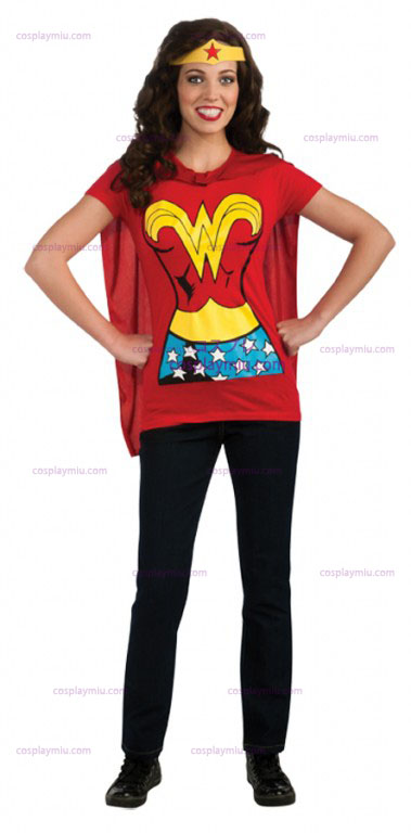 Wonder Woman Στολή Shirt Adult
