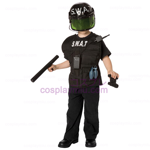 S.W.A.T. Αξιωματικός Kit παιδί κοστούμι