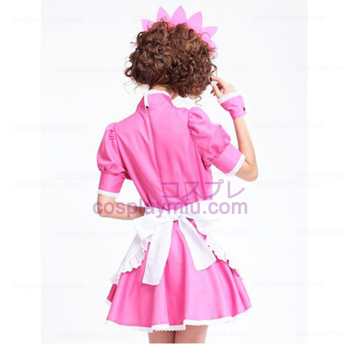 Lolita Cosplay κοστούμι / Ροδάκινο Ροζ Κοστούμια Maid Barbie Doll