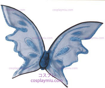 Τα φτερά της πεταλούδας Μπλε Hot Χρώμα
