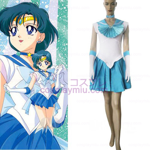 Sailor Moon Sailor Κοστούμια Cosplay Merkury