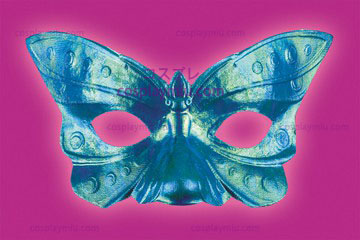 Butterfly Ιριδίζουσα Mask Eye
