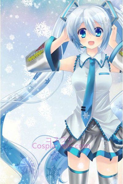 Vocaloid Long Περούκες Cosplay Snow