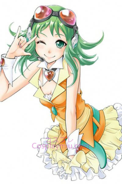 Vocaloid Gumi Πράσινο Long Περούκες Cosplay